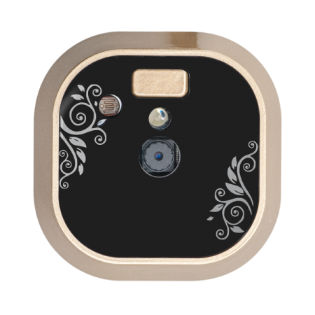 Vizor electronic cu ecran color TFT, Sd-Card si buton pentru sonerie DV-05CH/W [2]