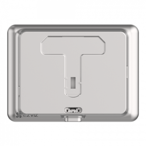 Vizor electronic smart, Wi-Fi, FullHD, monitor 4.3 inch, sonerie, acumulator 4600mAh, Argintiu - EZVIZ CS-DP2C-Silver [2]