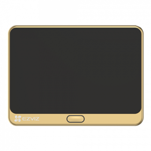 Vizor electronic smart, Wi-Fi, FullHD, monitor 4.3 inch, sonerie, acumulator 4600mAh, Auriu - EZVIZ CS-DP2C-Golden [1]