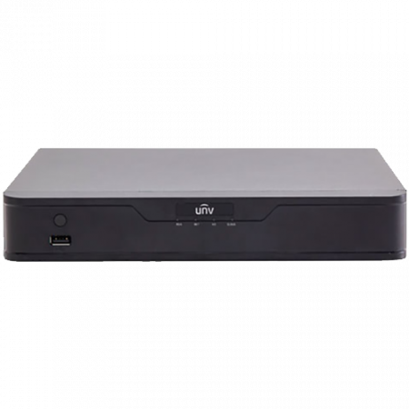 Supraveghere video - XVR seria Easy Hibrid, 16 canale AnalogHD 8MP + 8 canale IP 8MP, Audio over coaxial, Alarma, H.265 - UNV XVR302-16Q3