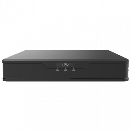Supraveghere video - XVR seria Easy Hibrid, 8 canale AnalogHD 8MP lite + 4 canale IP 8MP, Audio over coaxial, Alarma, H.265 - UNV XVR301-08Q3
