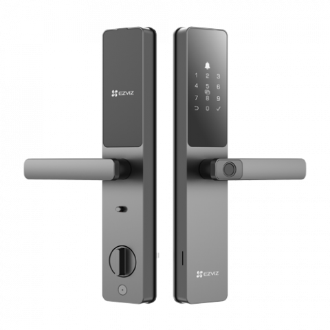 Yale inteligente - Yala inteligenta cu amprenta digitala, multiple metode de deblocare, sonerie incorporata - EZVIZ CS-DL05(WBCP,M)