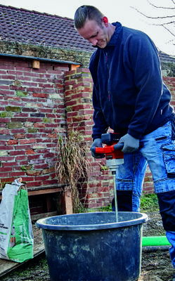 Mixer vopsea/mortar fara fir PXC [6]