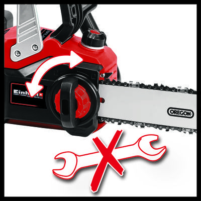 Fierastrau cu lant, lama 35 cm fara fir PXC [3]