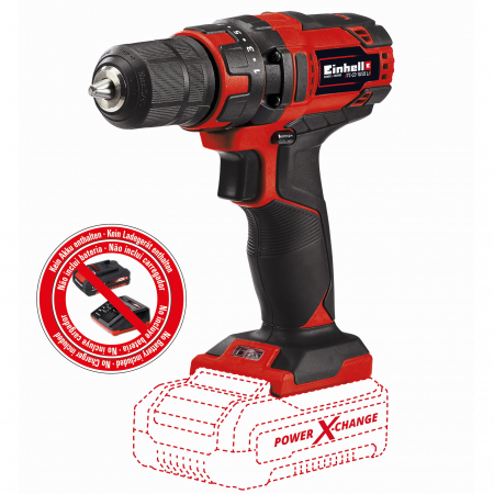 Scule electrice cu acumulator - Masina de gaurit si insurubat fara fir PXC 35Nm