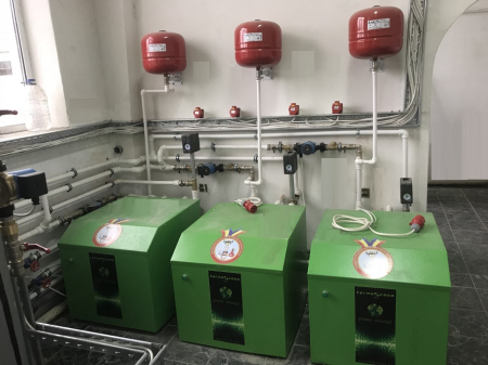 Pompa de caldura apa apa sol 12kw Confort 80-120mp [3]