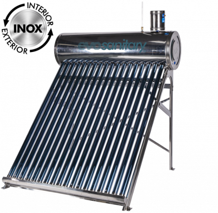 Panouri solare termice - Panou Solar cu Tuburi Vidate nepresurizat INOX 166L