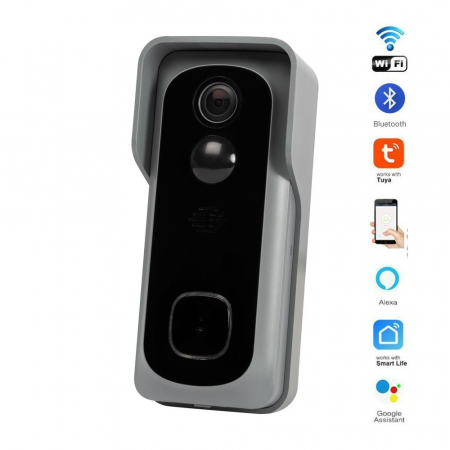 Conectica - Sonerie Video Smart-Wifi-Tuya-Bluetooth 1080p