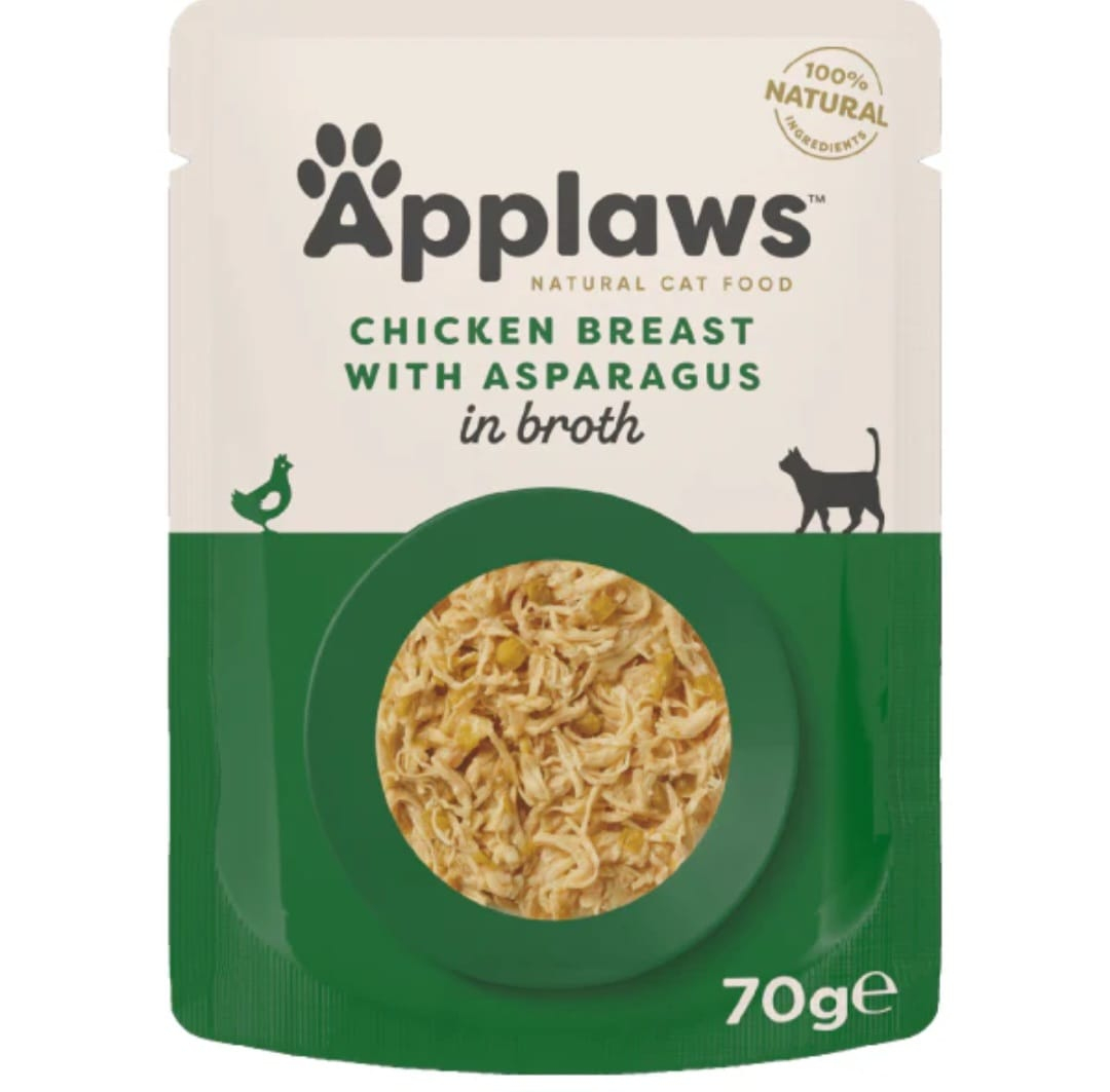 Applaws cu piept de pui si sparanghel 70 g [1]