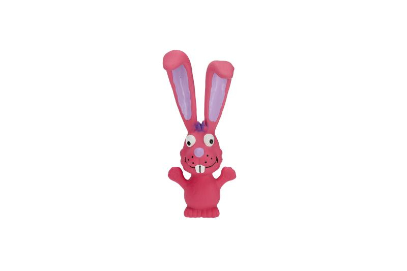 BEIRJ01572 Misoko jucarie latex iepure - Pink 17CM [1]