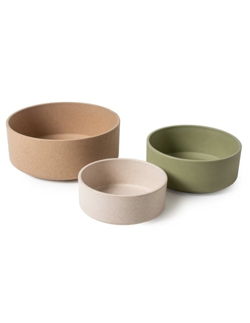 C-PLA201 Farm Company Castron Bambus S/M - 650ml Taupe [1]