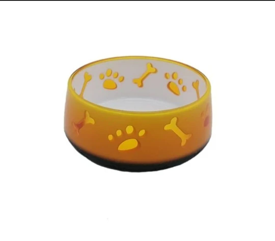 C6020798 Castron pentru caini Croci Dogwol, 300 ml, antiderapant, orange [1]
