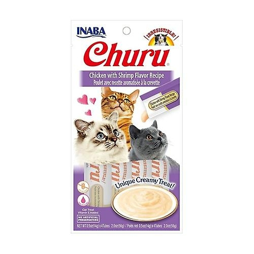 Churu Cat Chicken & Shrimp  Creamy [1]