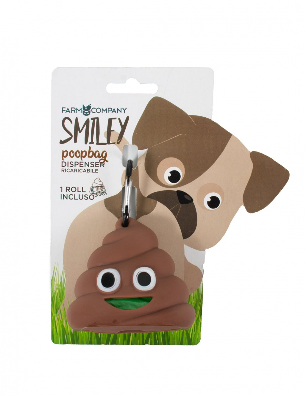 Dispenser Smiley Poo + Set 20 Pungi [2]