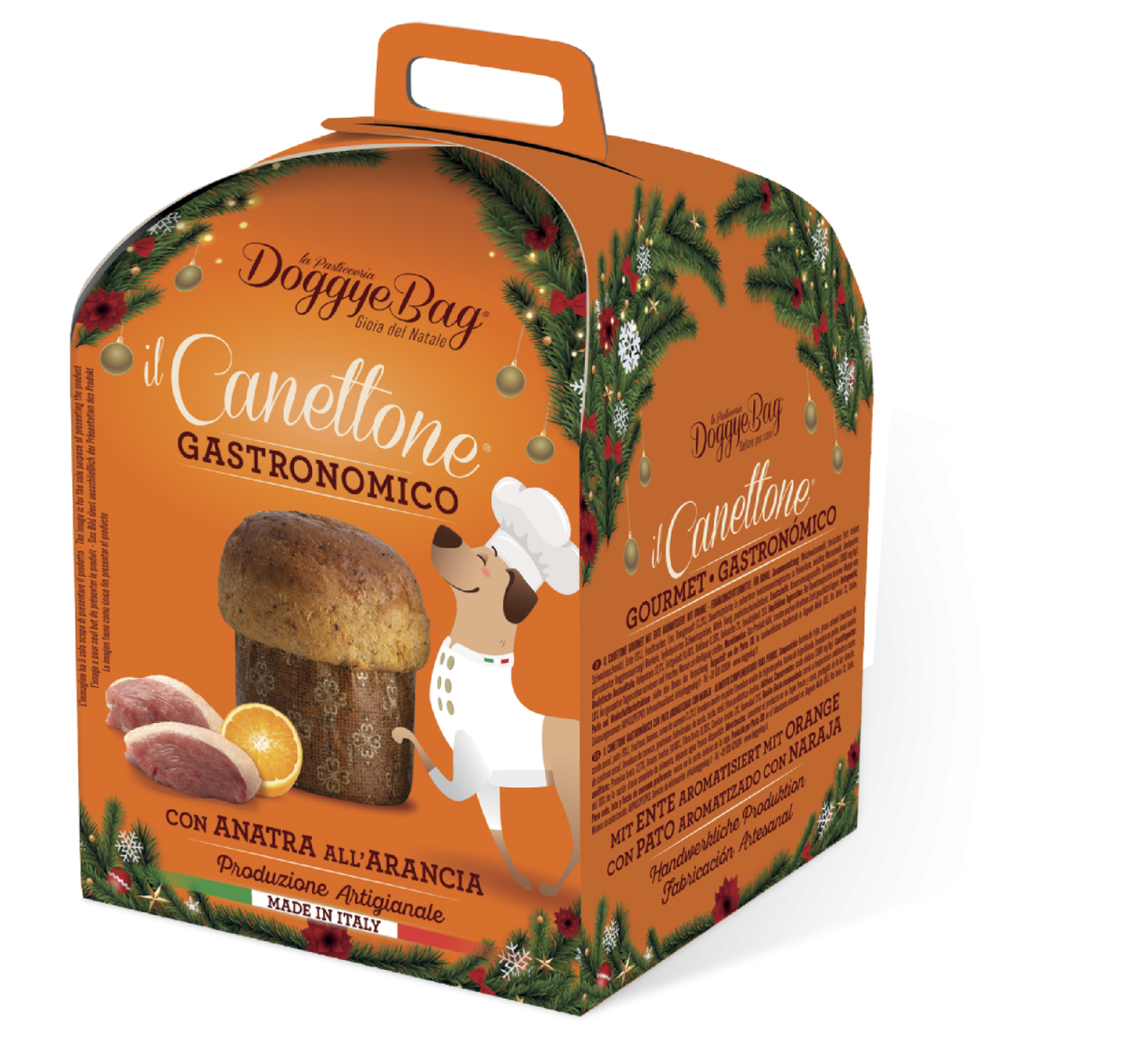 Doggyebag Canettone Gastronomic cu Rata si Portocale 125 Gr [1]