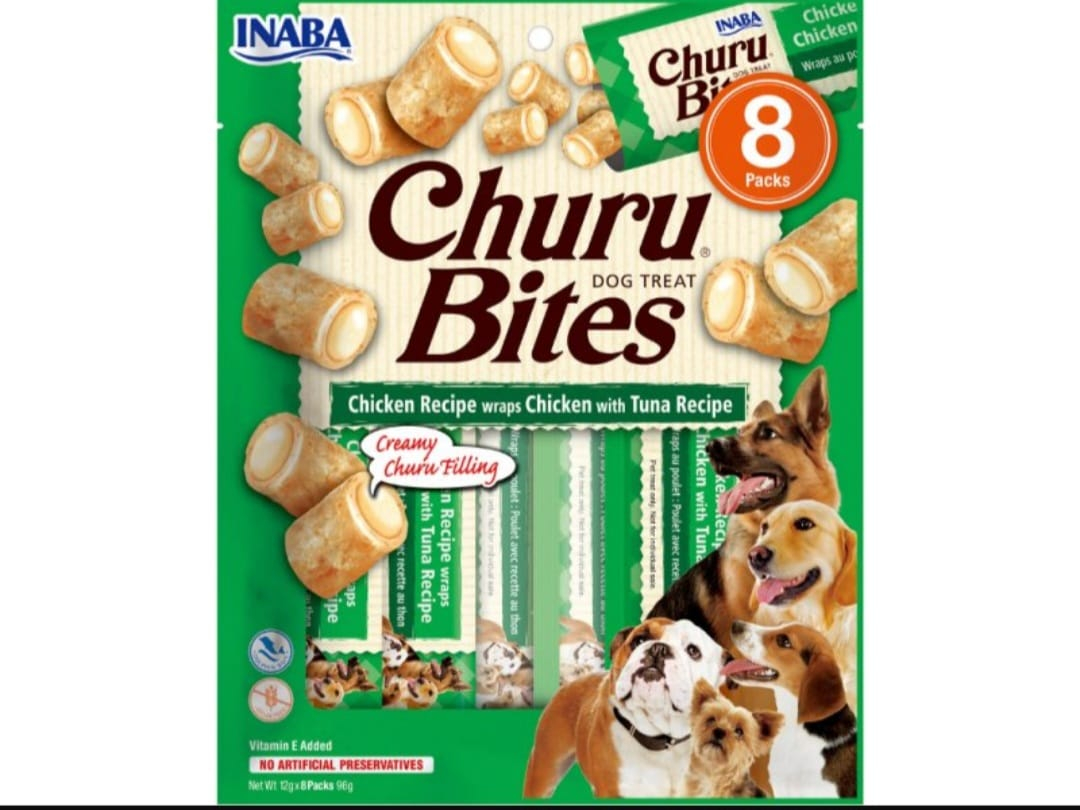 EUD722 Churu Rolls Recompense pentru caini cu Pui si Ton [1]