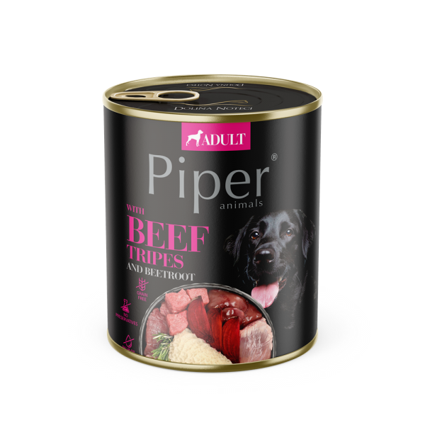 Hrana umeda pentru caini Piper Burta de vita si Sfecla rosie [1]