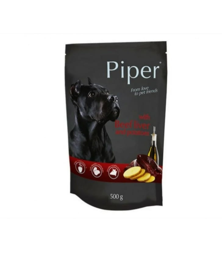 Hrana umeda Piper Adult, Ficat de Vita si Cartofi [1]