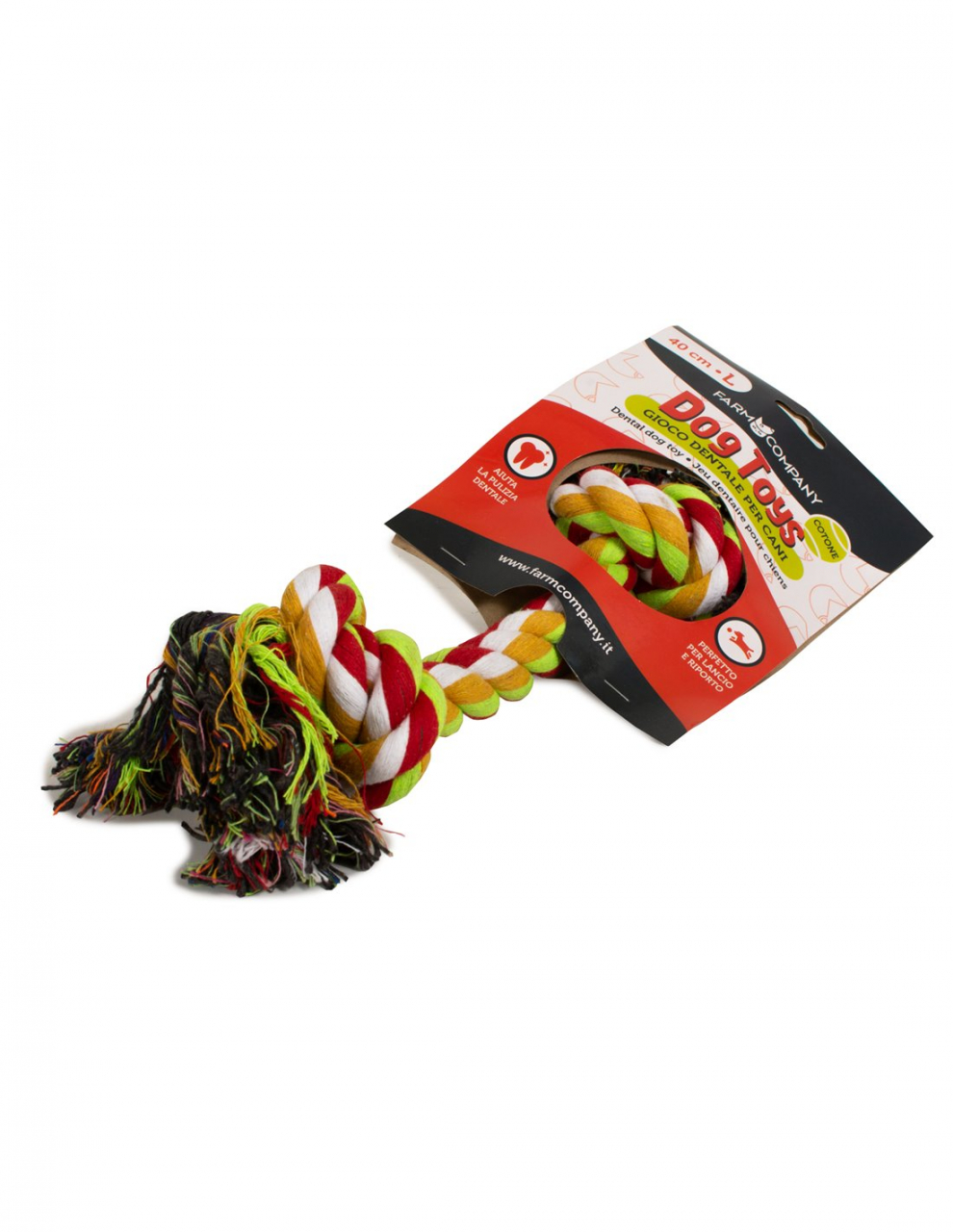 Jucarie Sfoara 2 Noduri 20 cm [2]