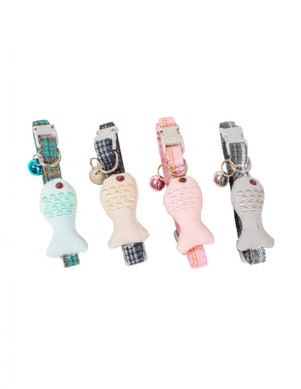 L-NGA169 Farm Company Zgarda Pisica cu accesoriu tip peste [2]