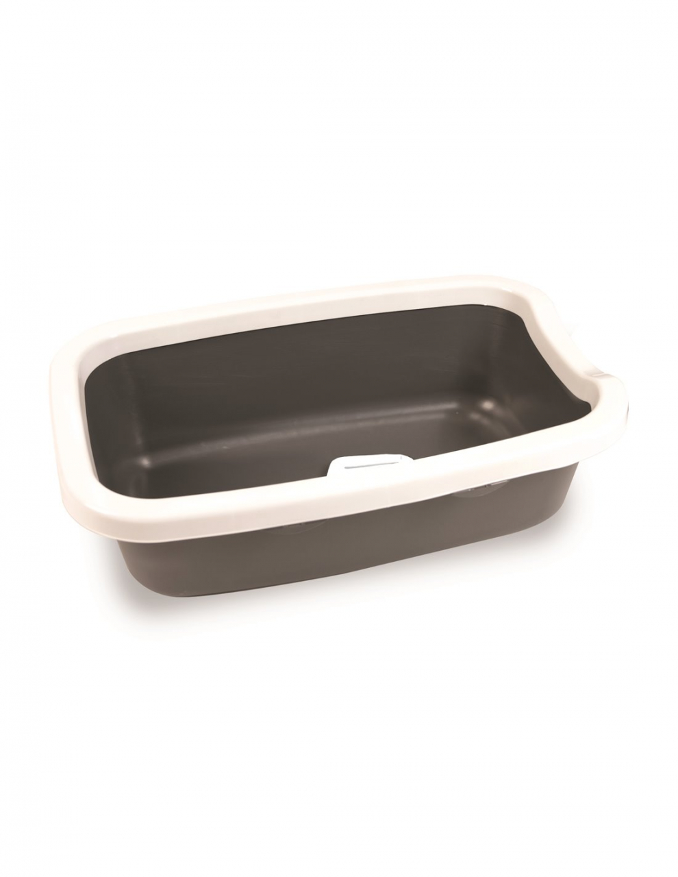 Litiera cu rama si lopatica 58 X 38.5 X 16 cm Gri [1]