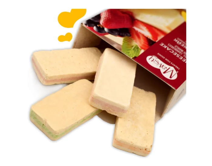 Mavsy Freeze Dried Cheese Cake cu Mar, Merisoare si Mango 50g [2]