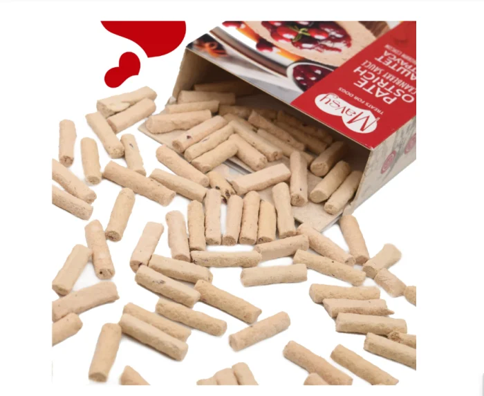 Mavsy Freeze Dried Pate de Strut in sos de merisoare 50g [2]