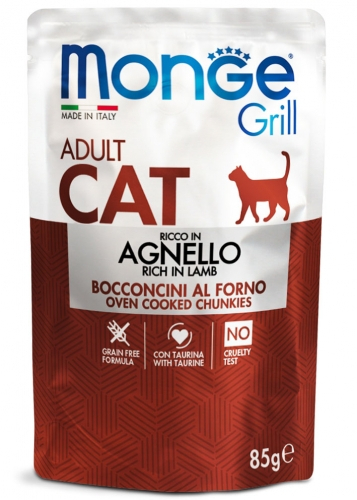 Monge Cat Plic Grill Adult Miel 85g [1]