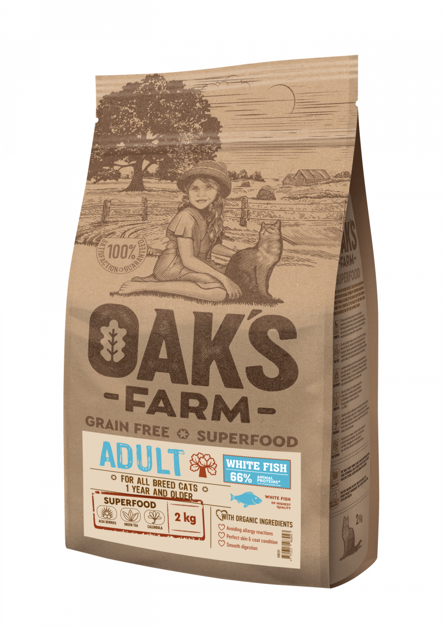 Oaks Farm GF Adult Cat Peste Alb [1]