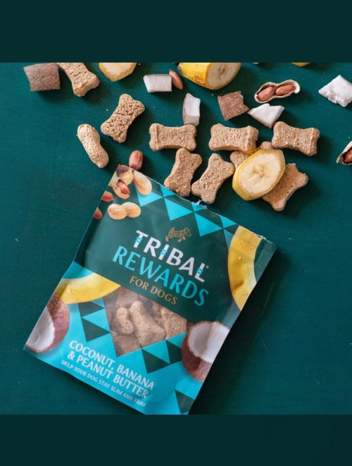 Recompense Biscuiti Tribal Rewards Coconut, Banana & Peanut Butter 125g [2]