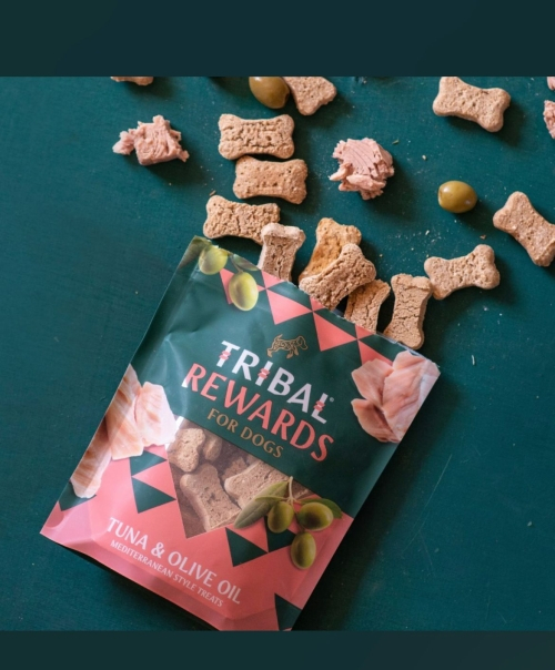 Recompense Biscuiti Tribal Rewards Tuna & Olive Oil 125g [2]
