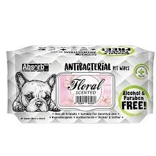Servetele umede Absorb Plus Antibacterial, FLORAL, 80 buc [1]