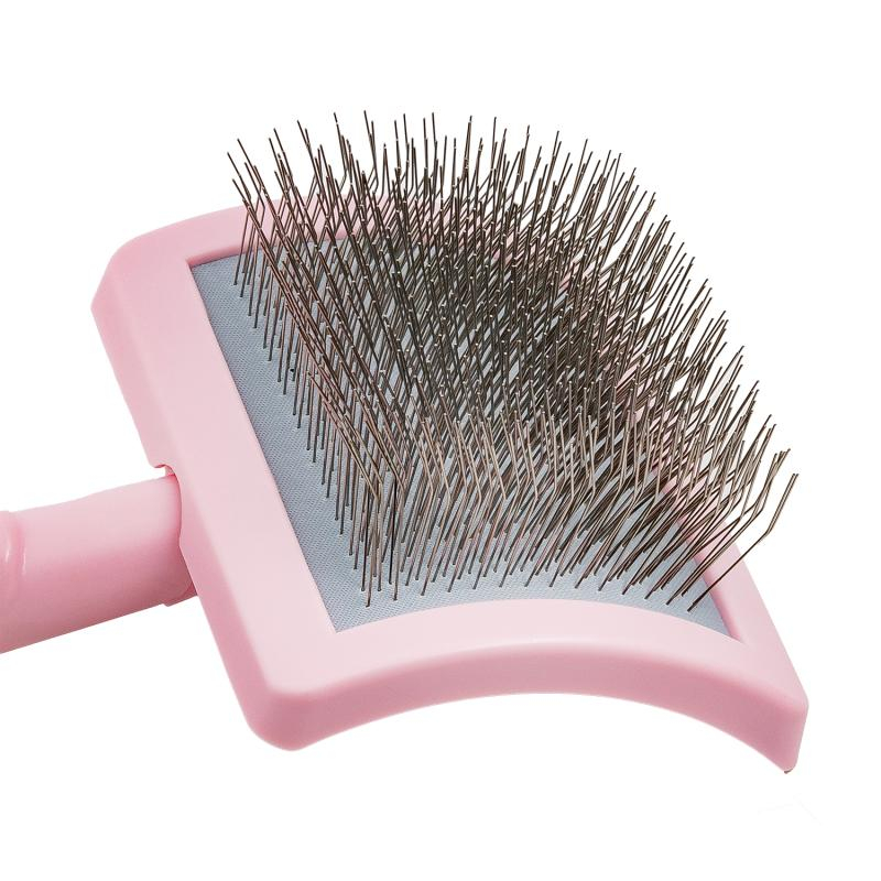 TPLY70094 Tauro perie plastic cu dinti soft 25MM, pink L 17.5*10.6*6.2 cm [2]
