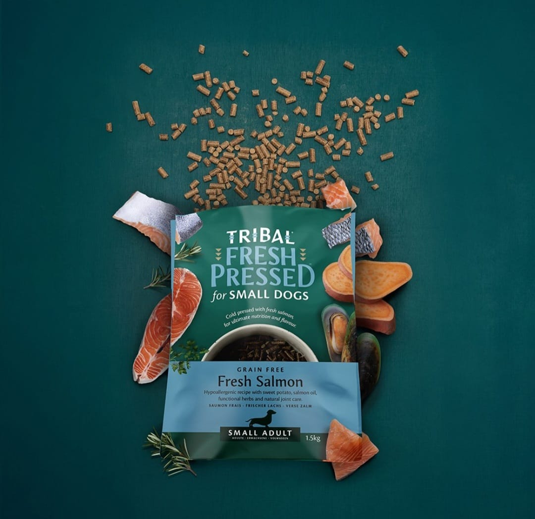 Tribal mini adult Somon, Hrana Presata la Rece, Hipoalergenica [1]