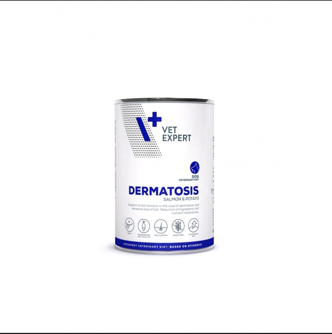 Vet Expert Dieta Umeda Dog Dermatosis Somon&Cartof 400g [1]