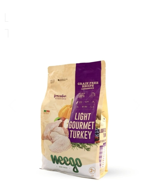 Weego Dog Grain Free Adult Light Curcan [1]