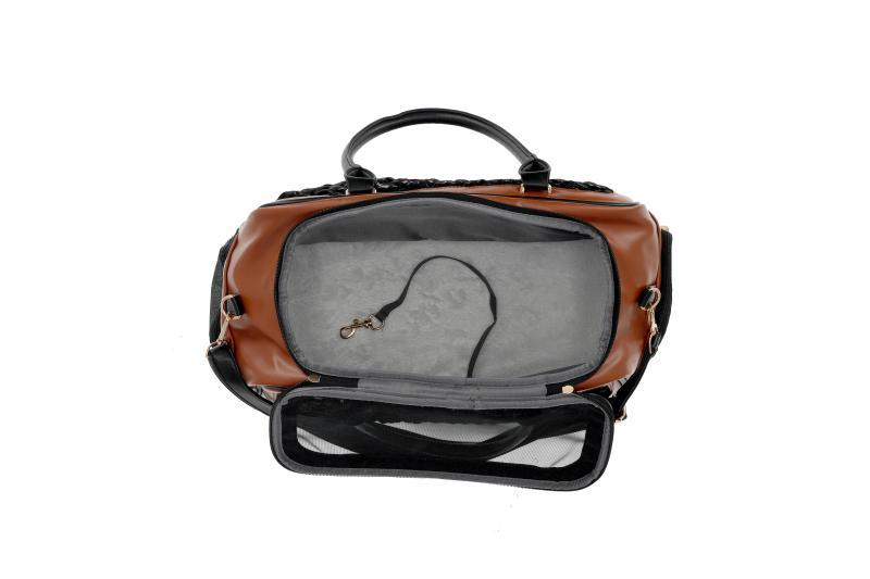 YIWUMSK70152 Misoko geanta de transport 45*20*30CM BLACK-BROWN [4]