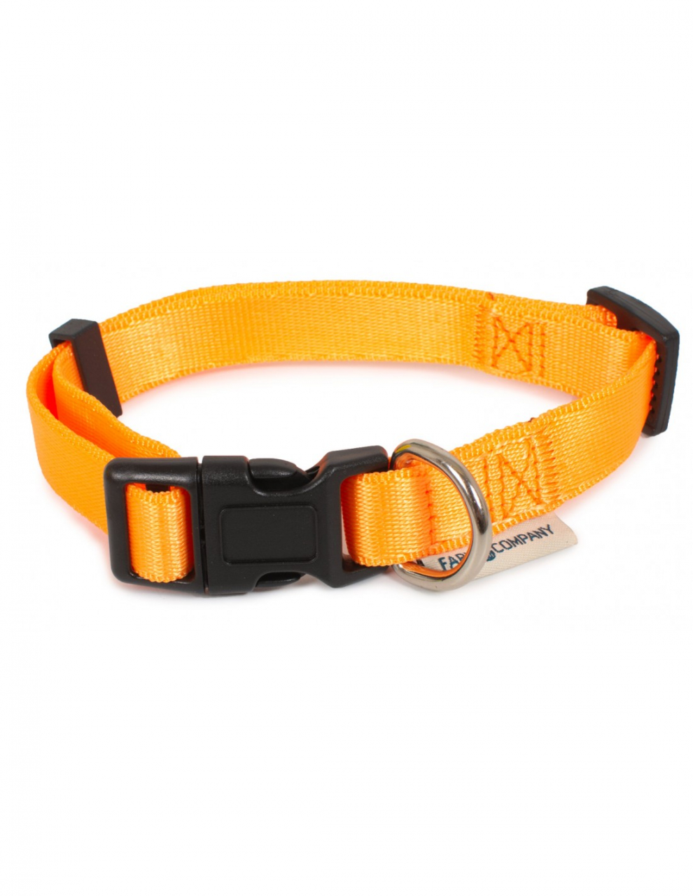 Zgarda Nylon Portocaliu Neon 2.5X45-60CM [1]