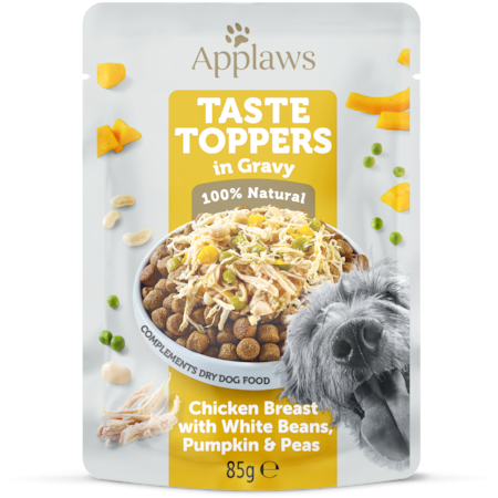 Hrana umeda - Applaws Dog Plic Pui, Legume In Sos 85g