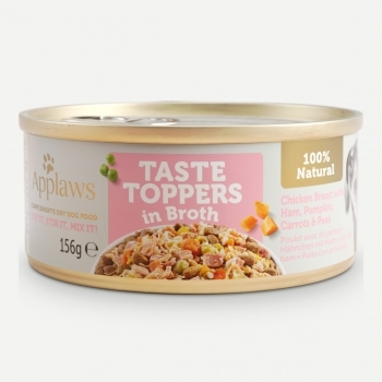 Hrana umeda - Applaws Toppers Pui, Sunca, Legume 156g