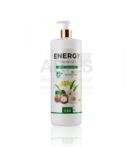 Cosmetice Profesionale - Aries Energy Shampoo 1:50 Hyper Degreasing