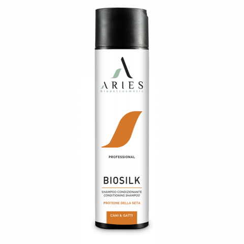Cosmetice Profesionale - Aries Sampon Biosilk cu Proteine din Matase