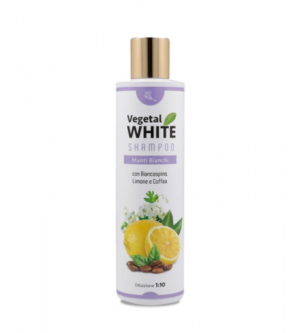 Cosmetice Profesionale - Aries Sampon Vegetal White pentru Blana Alba 250ml