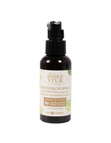 Produse Igiena si Ingrijire - B-COS292 Farm Company Spray Oral cu Aloe Vera Herbae Vivae 100ml