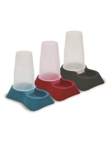 Castroane si Dozatoare - Bol dispenser apa si hrana 0.65 L 13 x 19 x 19.5 cm