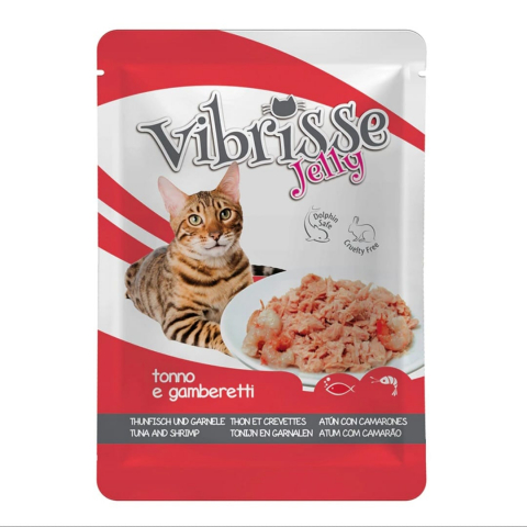 Hrana umeda - C1018986 Vibrisse Pouch - Ton&Creveti in aspic 70g