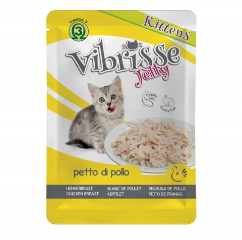 Hrana umeda - C1018991 Vibrisse Pouch Kitten - Piept de Pui in aspic