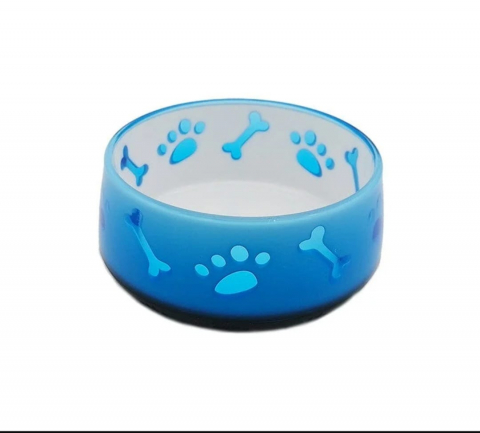Castroane si Dozatoare - C6020799  Castron pentru caini Croci Dogwol, 300 ml, antiderapant, albastru