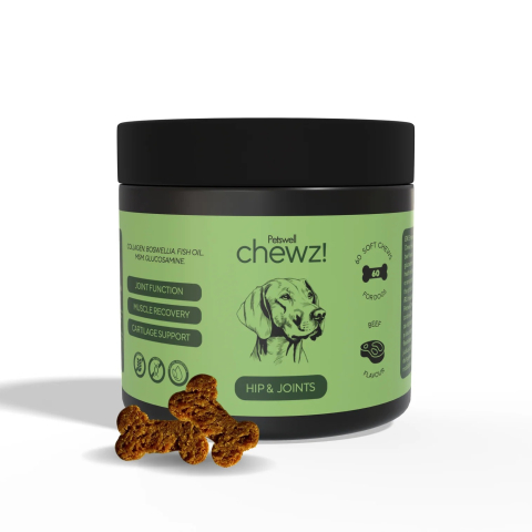 Suplimente - Chewz - Supliment pentru caini Hip& Joints 60 comprimate masticabile