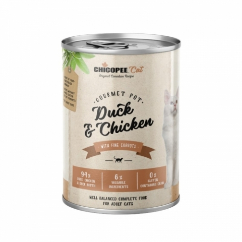 Hrana umeda - Chicopee Cat Rata si Pui 400g